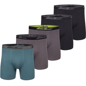 5-Pack of Eddie Bauer Men's l👨🏻Premium Value Cotton Boxer🩳Briefs Sz S